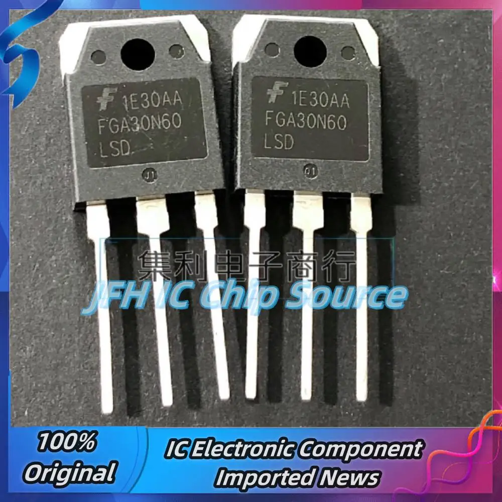 5PCS-10PCS FGA30N60LSD  IGBT TO-3P 600V 30A  Fast Shipping Stock