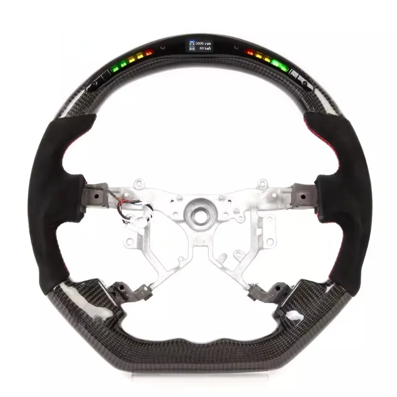 Custom Carbon Fiber Steering Wheel Off Road Pickup Wear Resistant Parts
