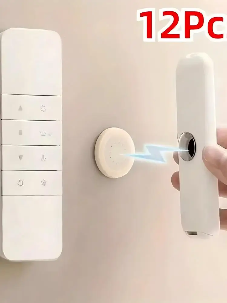 Magnetische afstandsbedieninghouder, wandmontage, zelfklevende afstandsbedieninghouder, sterke grip, tv-afstandsbedieninghouder voor thuis en kantoor - afbeelding 2