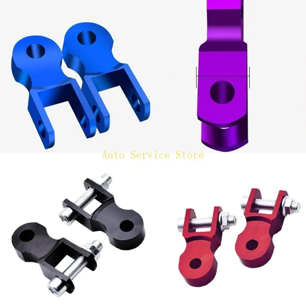 462A Motorcycle Ride Height Adjuster Aluminum Alloy Construction For Stability 1 Pair