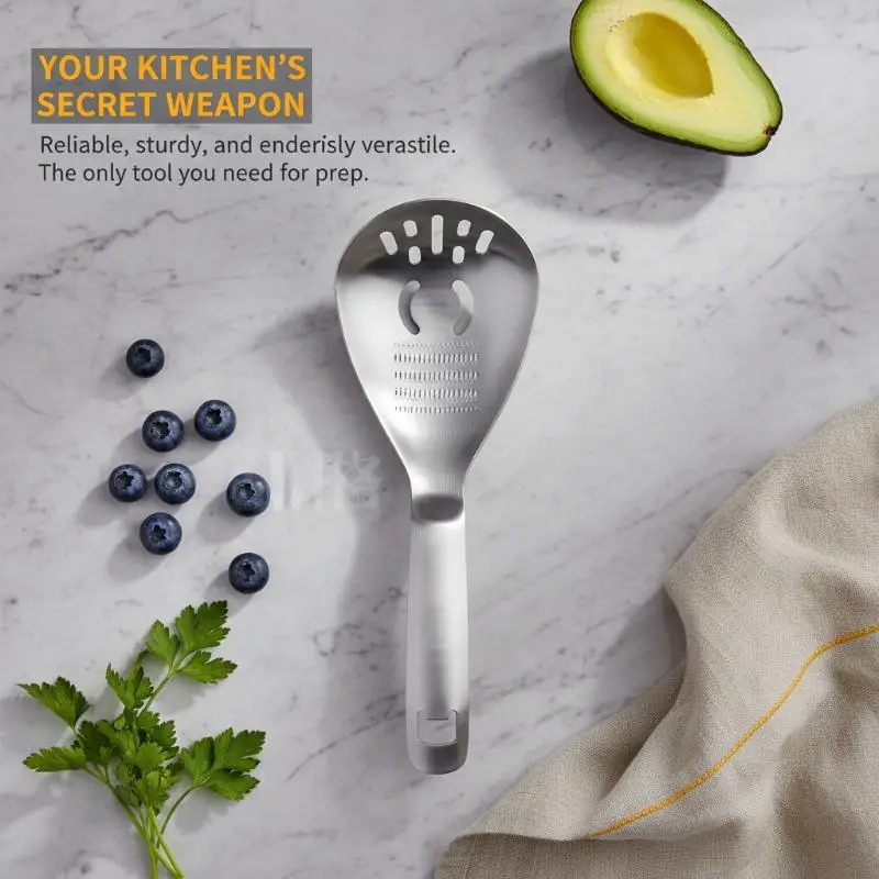 Multifunctional Stainless Steel Kitchen Utensil Cooking Garlic Ginger Vegetable