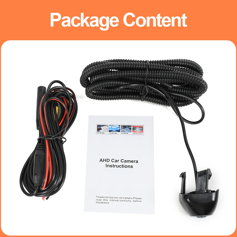 كاميرا رؤية أمامية للسيارة Carsanbo AHD 1080P لسيارة Toyota 2022/2023 Vesa للرؤية الليلية عين السمكة 150 °   كاميرا أمامية للمركبة OEM مقاومة للماء