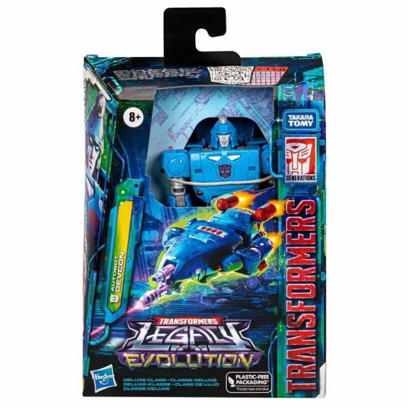 

TAKARA TOMY Transformers Toys Legacy Evolution Autobot Devcon Deluxe Class 5,5-дюймовая фигурка в подарок для мальчиков и девочек F7198