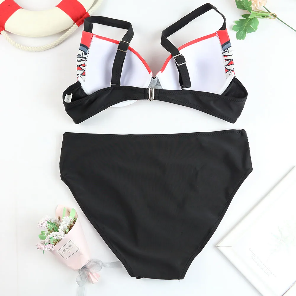 Sexy Push Up Micro Bikini 2026 femmes maillot de bain maillot de bain pour femme rétro imprimé Bikinis ensemble brésilien vêtements de plage maillot de bain Biquini