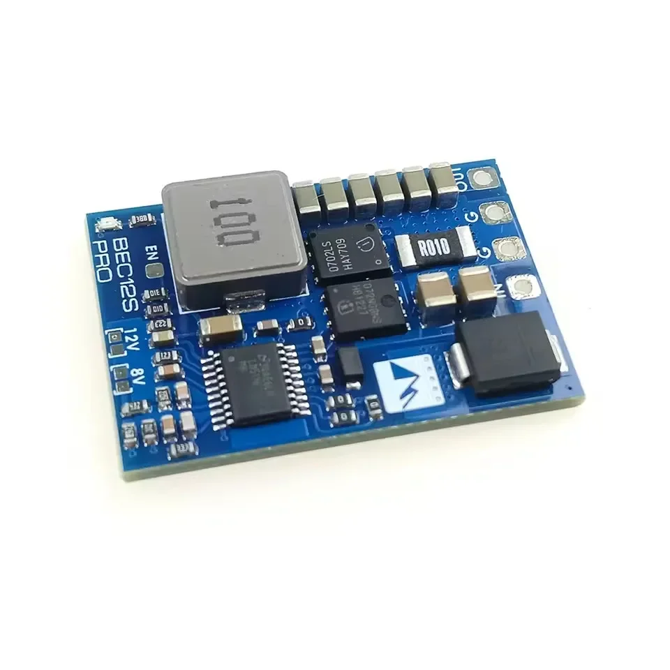 MATEK MATEKSYS BEC12S-PRO Module 9-55V TO 5V/8V/12V-5A Overcurrent Protection Self-recovery for RC Airplane FPV Freestyle Drone