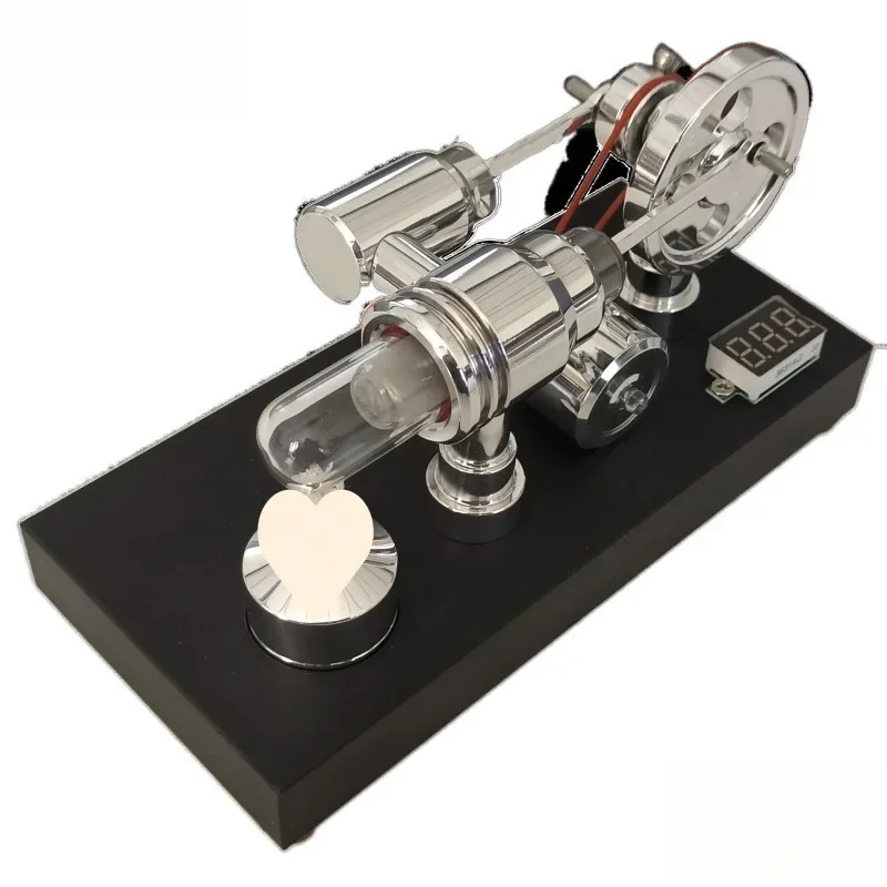 

Engine Star Ring Engine Model Creative Gift Physics Experiment DIY Power Generation Toy Engine