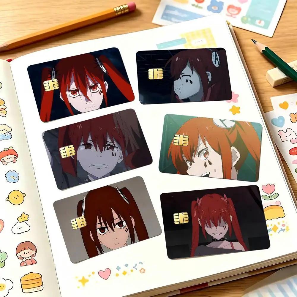 Anarchy Magical Destroyers Card Sticker 4Pcs Credit Card Skin Anti Scratch Bank Debit Card Decal