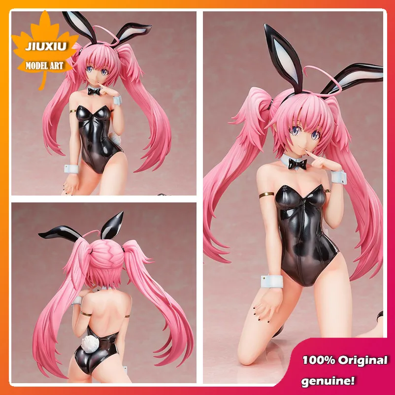 FREEing Original:Milim Nava bare feet Bunny 1/4 PVC Action Figure Anime Figure Model Toys Figure Collection Doll Gift