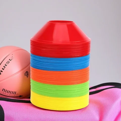 10/20 PCS Durable Soccer Training Cones Pressure Resistant Marker Discs for Football Sports Practice Outdoor Sports Equipment