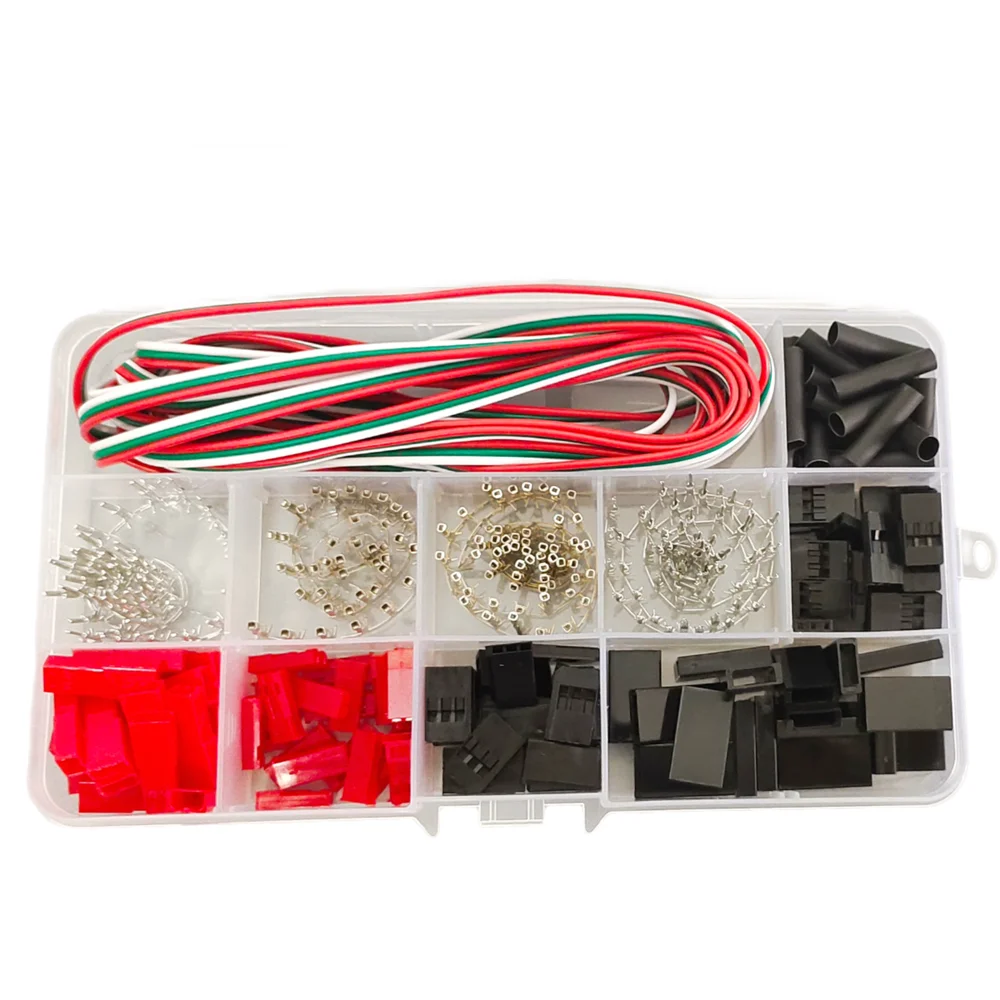 40 Sets Servo Plug Male Female Connector Crimp Pin Cable Kit Compatible JST SYP Futaba for Hitec Spektrum RC - view 3
