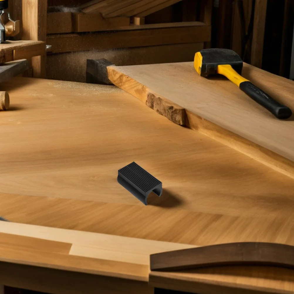 

30Pcs Trampoline Anti-Slip Pipe Clamps U-Shaped Floor Protectors for Chair Table Legs Non-Slip Furniture Pads Hardwood