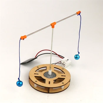 Modelo de conversión de energía Solar de madera para niños, juguete científico, tecnología, Kit de física, juguetes educativos de aprendizaje