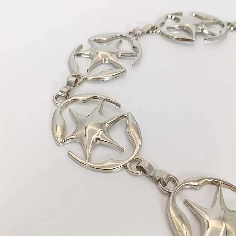 ผู้หญิงโซ่โลหะเงิน Cummerbunds หญิงชุดรัดตัวเข็มขัดตกแต่งเข็มขัดแคบ TB358