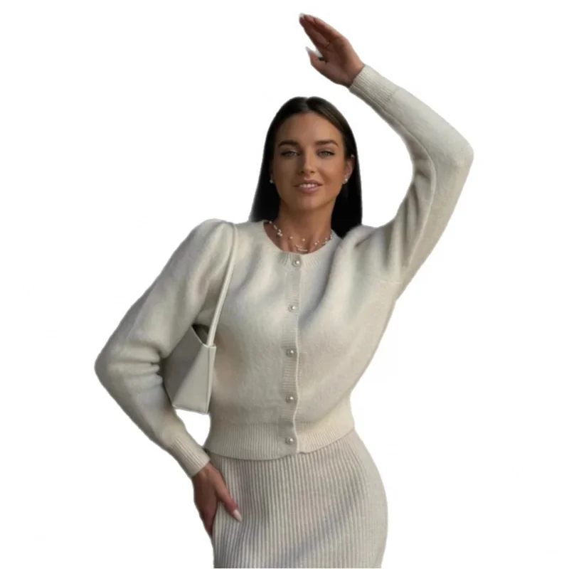 سترة محبوكة كسولة على الطراز الأوروبي والأمريكي، تنحيف، متعددة الاستخدامات، للتنقل، كاجوال، مناسبة لمختلف المشاهد، معززات #4