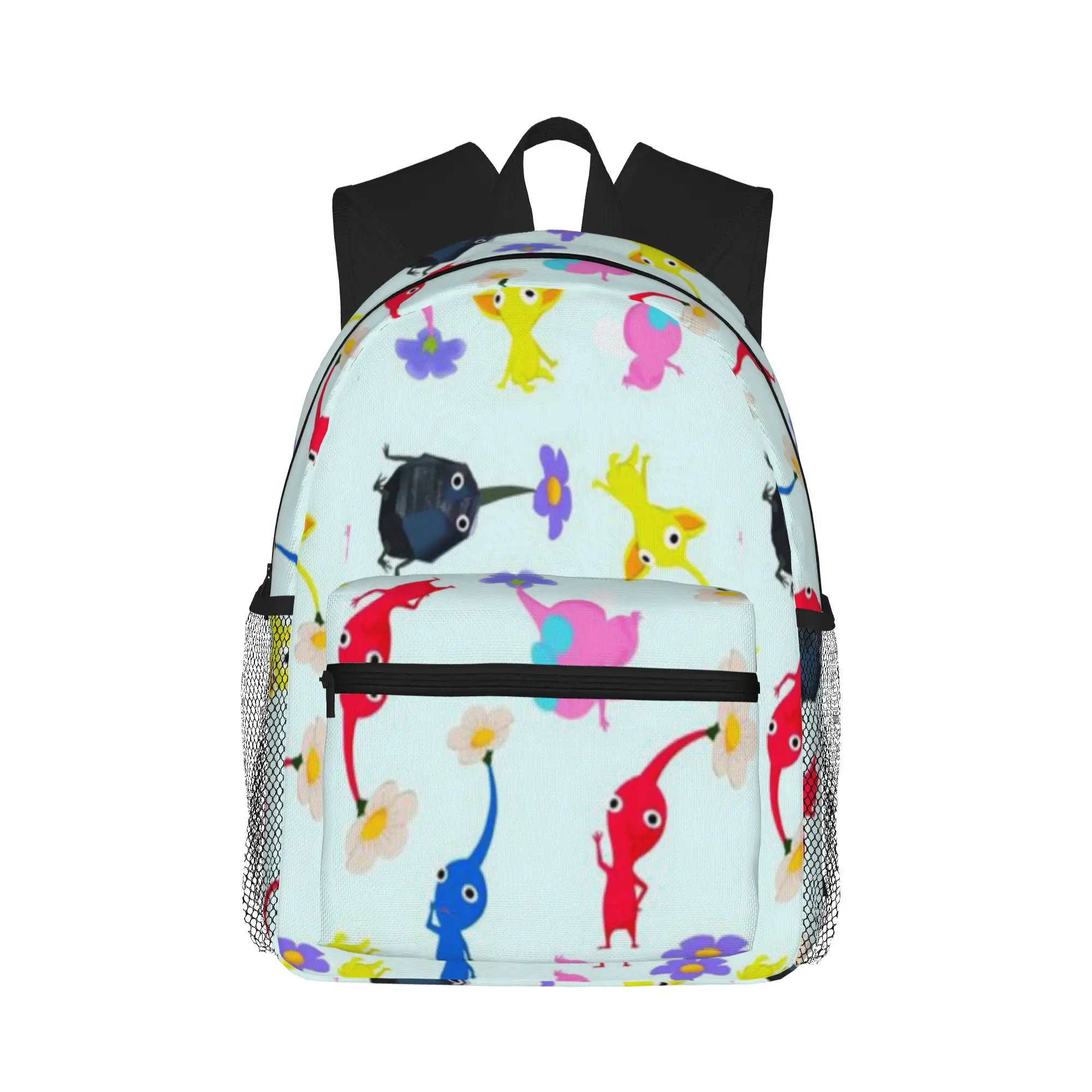 

Pikmin Casual Backpack for Students and Adults Female bags
