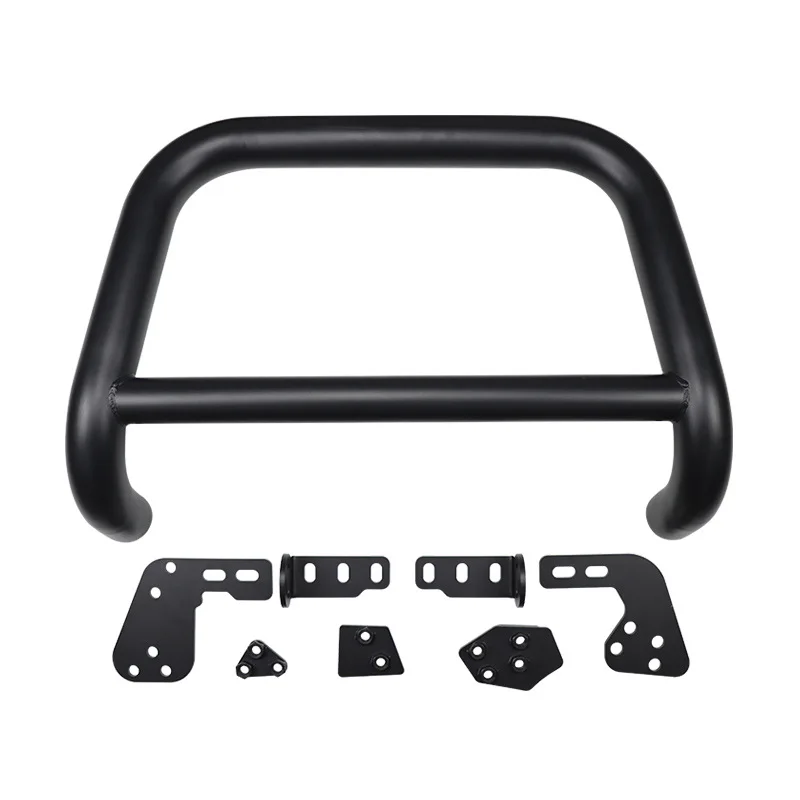 

Intelligent Library Universal Black Steel Bumper HILUX REVO VIGO Front Bumper U-modified Front Bumper Plus