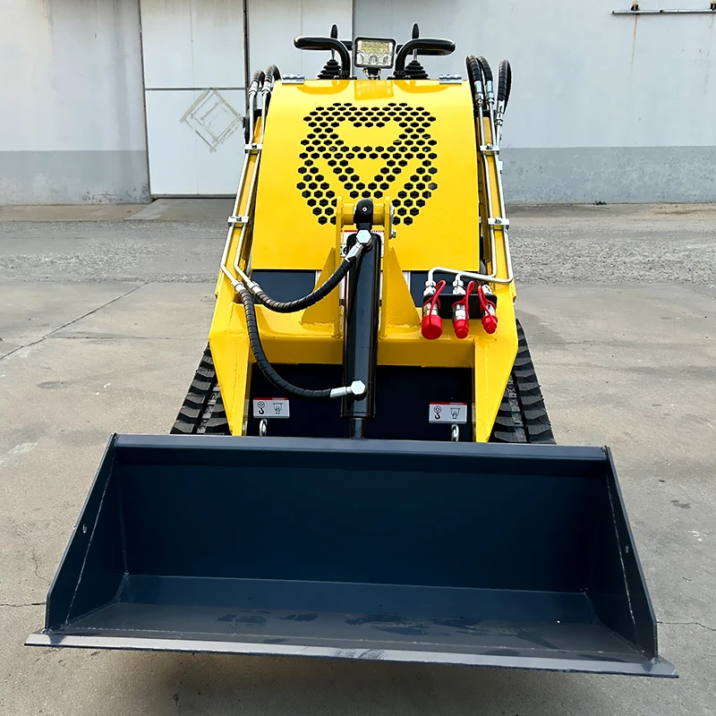 Customized Price of Mini Tracked Loader Skid Steer Loader Attachments Snowblower