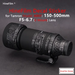 Hinefilm Skin for Tamron 150-500 for Sony Mount Lens Decal Skin Protector for Tamron 150-500mm f/5-6.7 Di III VC VXD Sticker