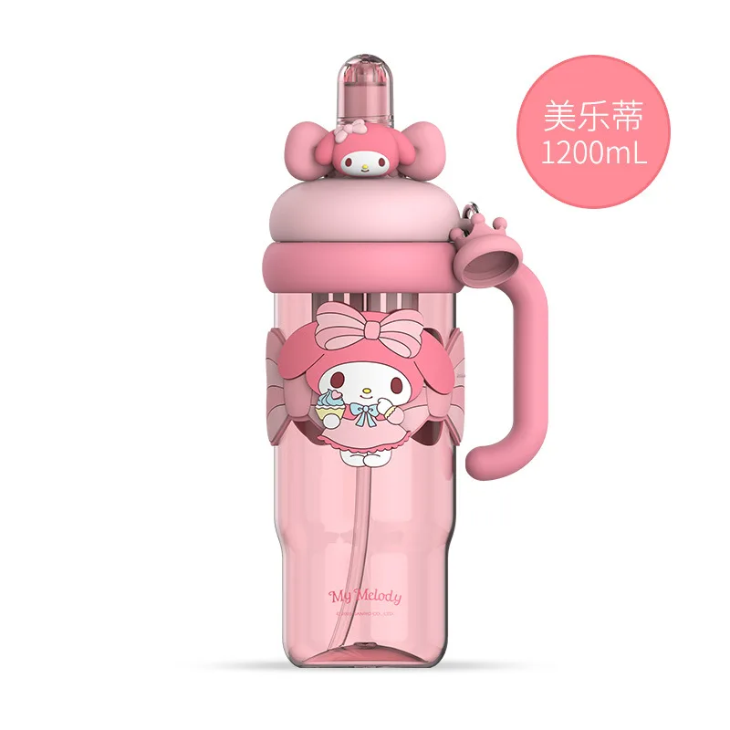 

Kuromi Girl Ice-king Cup Girls Straw Cup Student Large Capacity Cute Portable Plastic Water Cup Hot Sell Anime Portable