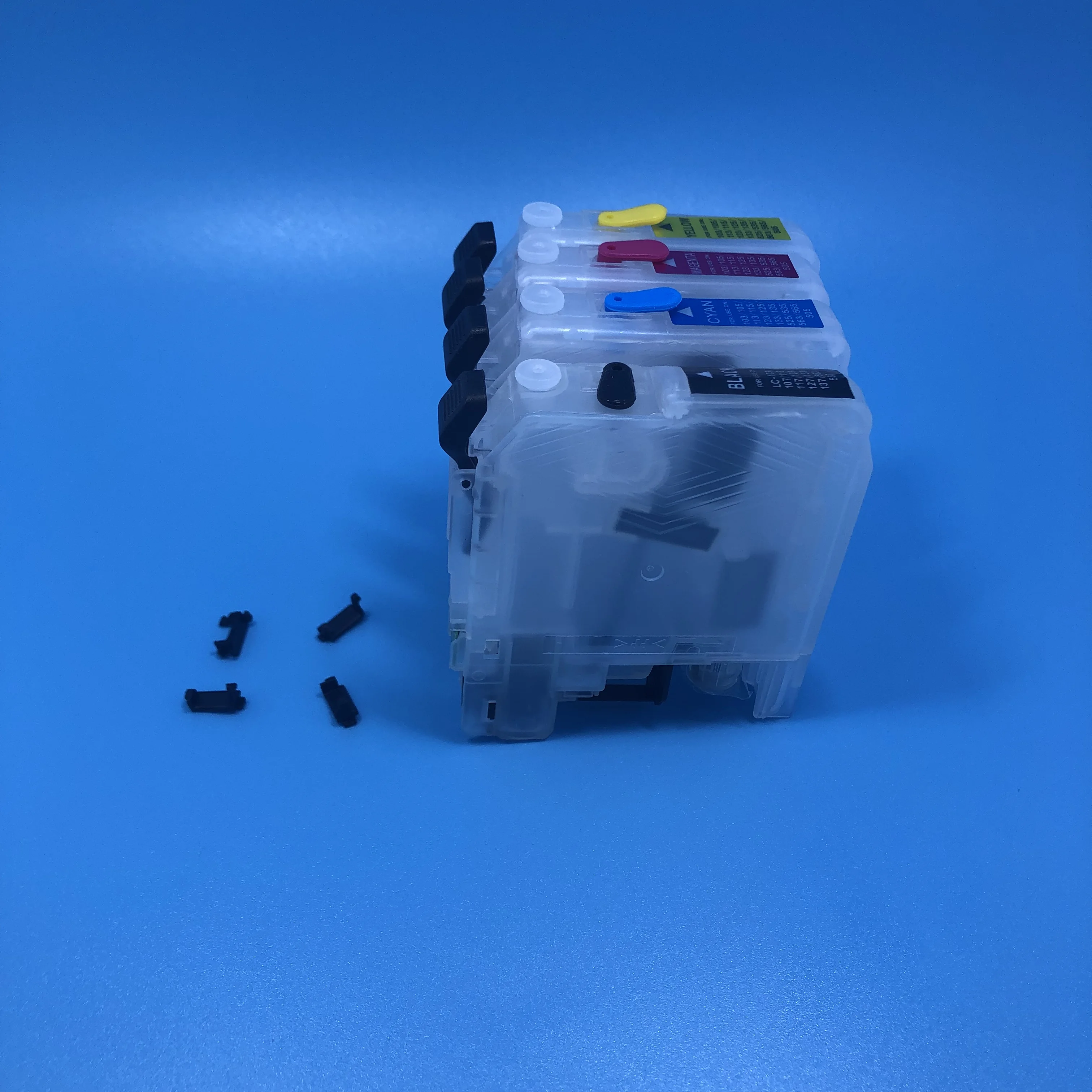 4Colors LC563 Empty Refillable ink cartridge with ARC for Brother MFC-J2310 MFC-J2510 MFC-J3520 MFC-J3720 Printer