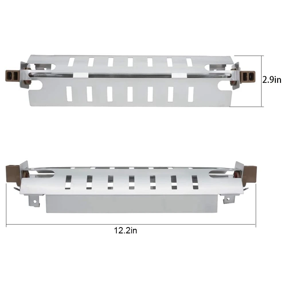 Imagem -02 - Aquecedor de Descongelamento de Geladeira para ge Acessórios para Eletrodomésticos Wr51x10055 Pacote 4