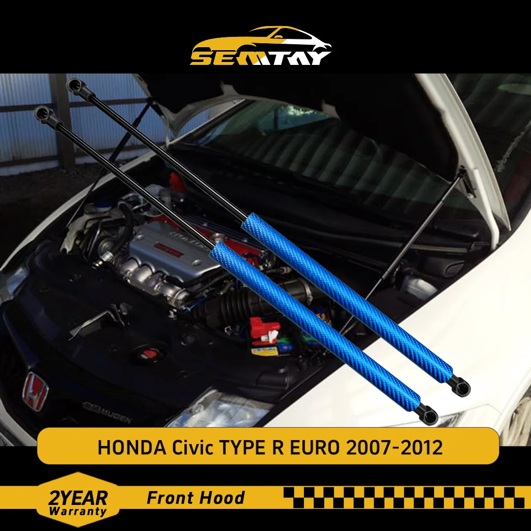 

SEMTAY Hood Struts Bonnet Lift Support Spring Shocks Damper for HONDA Civic TYPE R EURO 2007-2012 Car Accessory