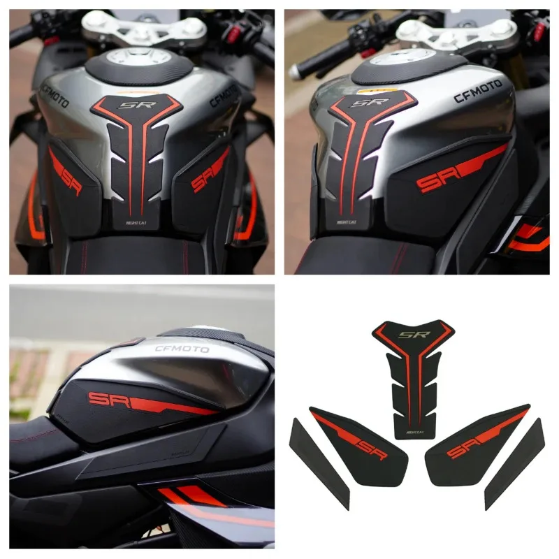 

Motorcycle Tank Pad,Motorcycle Fuel Tank Protector,Gas Tank Decals Compatible With CFMOTO 450SR CF MOTO SR450 450 SR