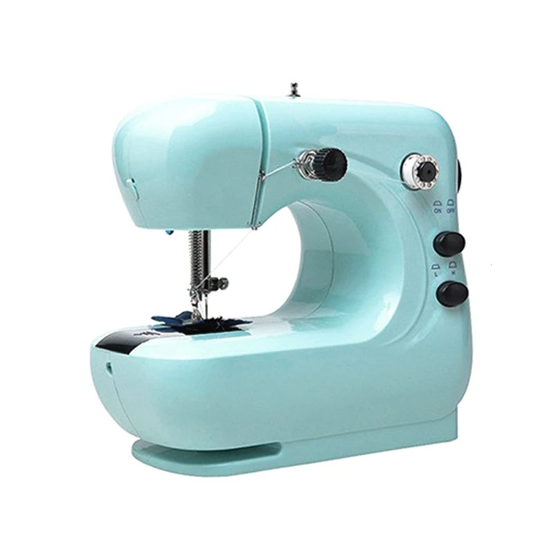 306A Huishoudelijke naaimachine, draagbare elektrische micro-handbediende automatische mini-naaimachine, veilig en efficiënt