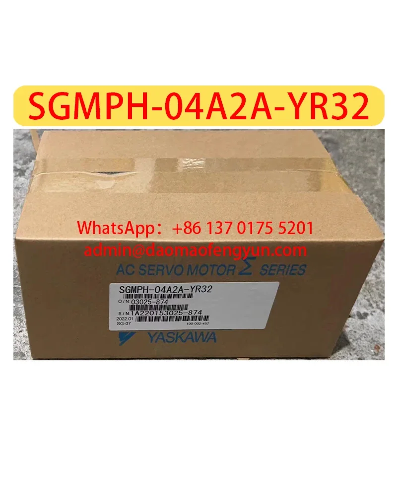 

SGMPH-04A2A-YR32 Brand New Servo Motor，SGMPH 04A2A YR32，Fast shipping