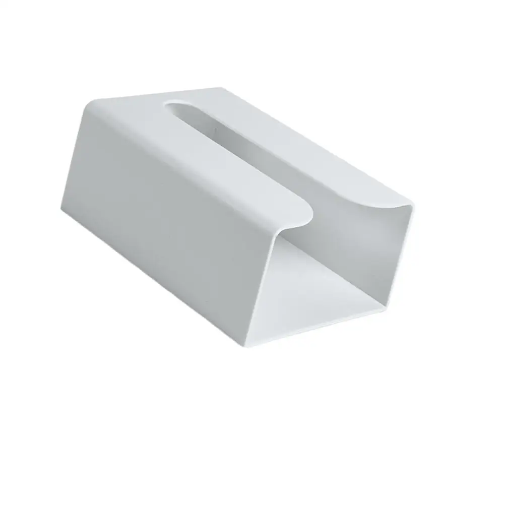 

Wall Mounted Tissue Holder Box Modern Bathroom Accessories Traceless Rack Storage Home Decor Plastic Strong Practical