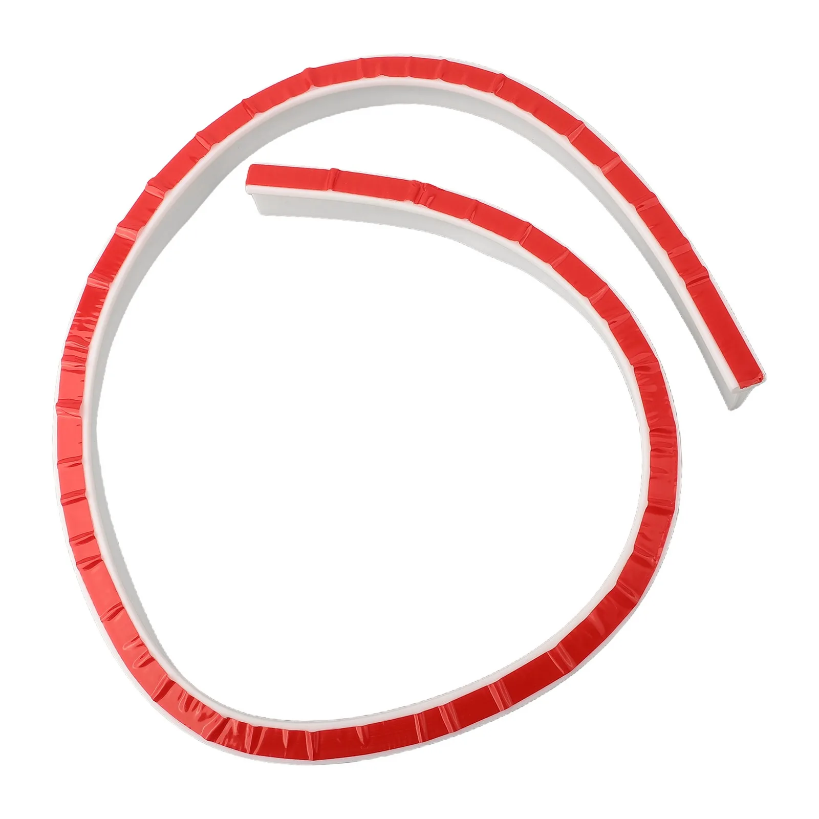 Rubber Shower Water Stopper Strip for Bathroom Use Flexible Barrier Retains Water Prevents Leakage Shower Water Partition