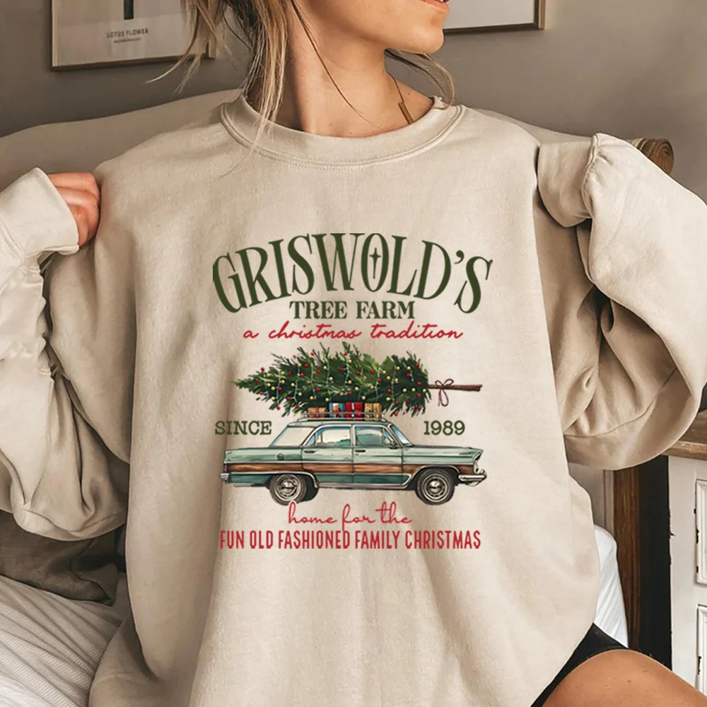Griswold شجرة عيد الميلاد مزرعة البلوز عيد ميلاد سعيد مطابقة الأسرة عطلة تيز عيد الميلاد فيلم كلارك Griswold بلوزات