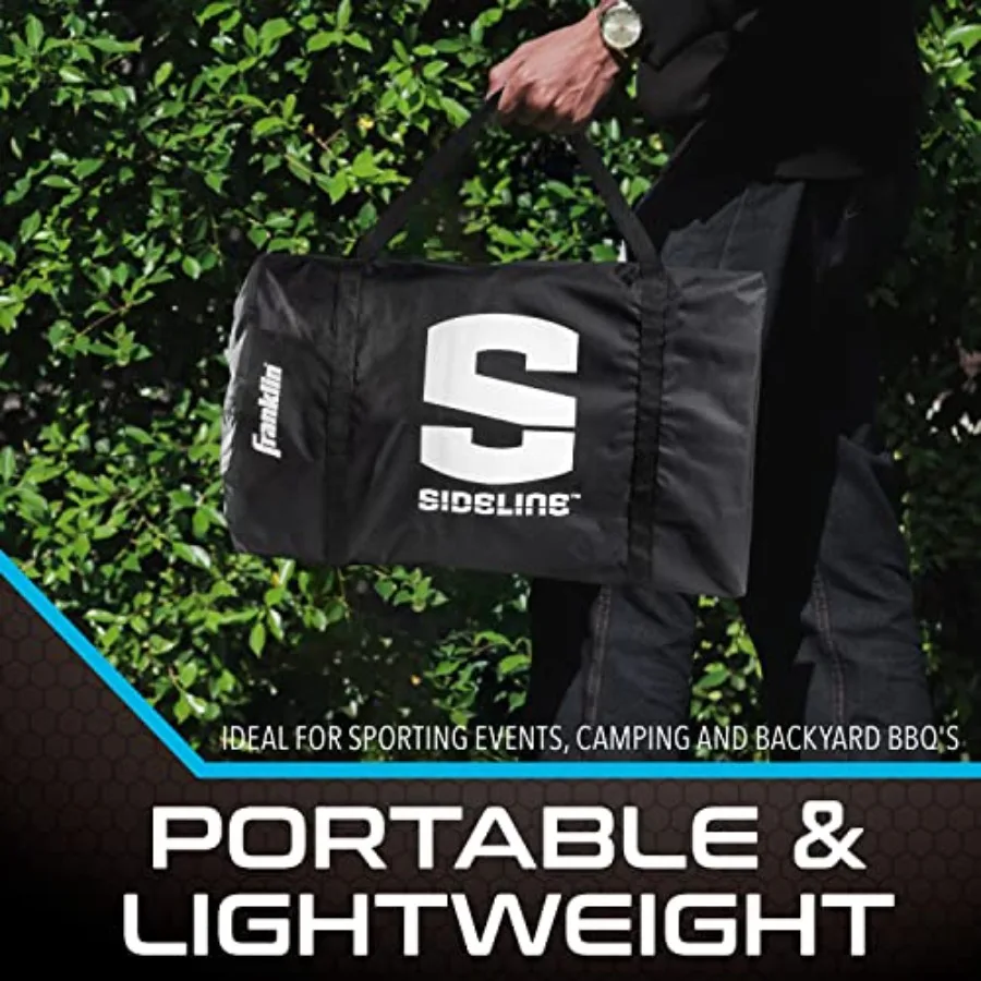 مقعد رياضي قابل للطي للألعاب والمناسبات الخارجية، تصميم سهل التجميع منبثق باللون الأسود S