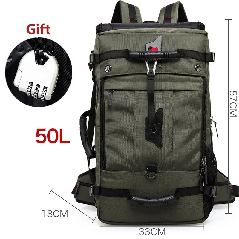 40L /50L Tactical Backpack Molle Military Bag Men\'s Backpack Outdoor Hiking Trekking Backpack Sport Climbing Bag Oxford