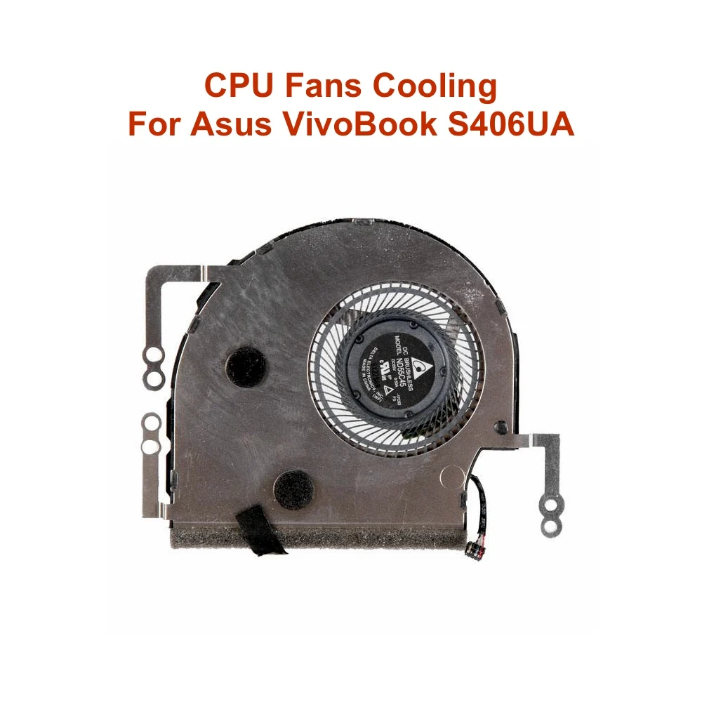 Notebook PC CPU Fans Cooling for Asus VivoBook S406U S406UA S406 Laptops Cooler Fan ND55C45-17C02 13N1-2PM0521 13NB0FX0M02011