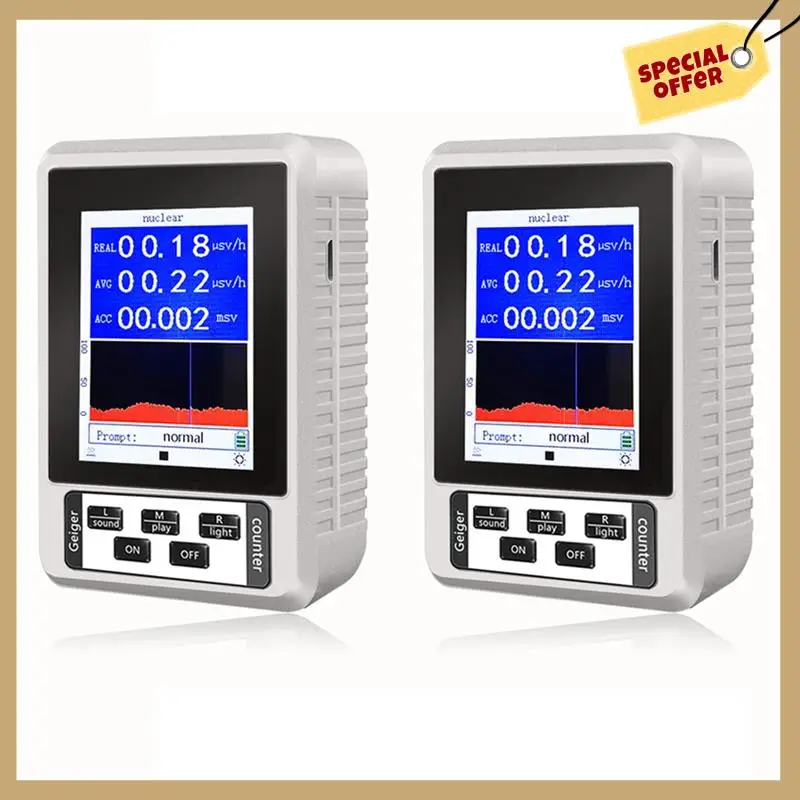 Detector de radiação nuclear contador geiger pessoal BR-9B XR-1 dosímetro detector de mármore beta gama-WMAN