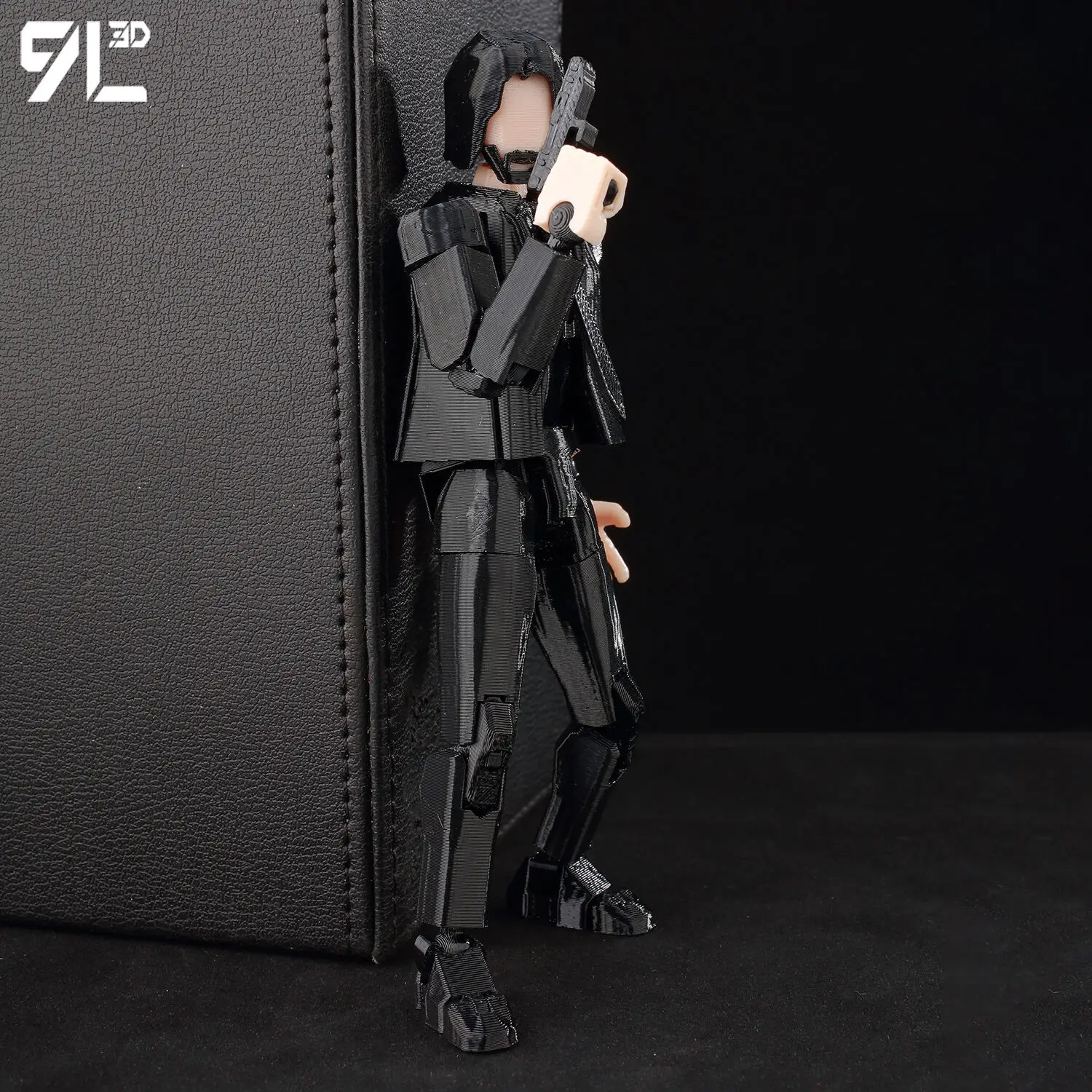 9L3D T13 Lucky13 داريل ديكسون القوس والنشاب هنتر عمل الشكل الدمية 13 مع دراجة نارية متعددة المفاصل تحصيل لعبة مجسمة Titan13