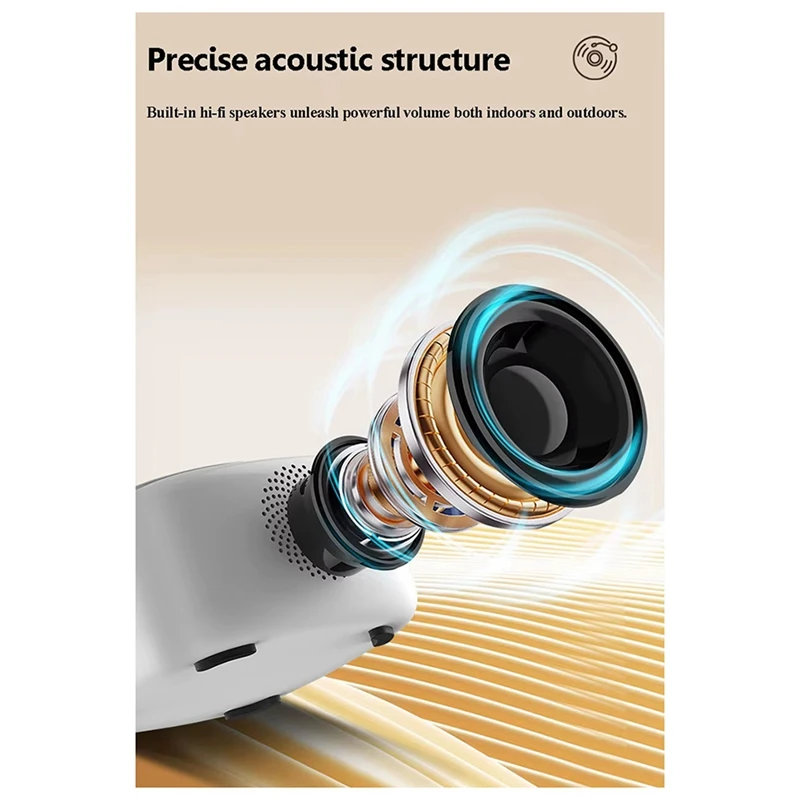 Retro Record Player Bluetooth Speaker Mini Vintage Hifi Sound Music Box HD Recorder with Colorful Light Support TF Card-ABFB