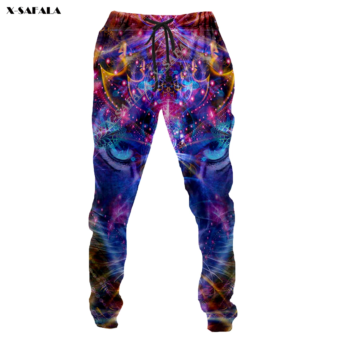 Animal Totem Shamamic Art Jaguar  3D All Print Trousers Men Sweatpants Casual Long Joggers Streetwear Autumn Loose Sports Pants