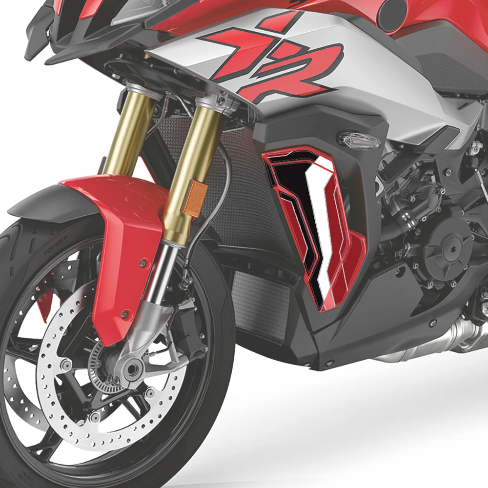 For BMW S1000XR S 1000 XR 2020 2021 2022 2023  Motorcycle Radiator Rad Guard Protector 3D Gel Paint Protection Sticker Kit