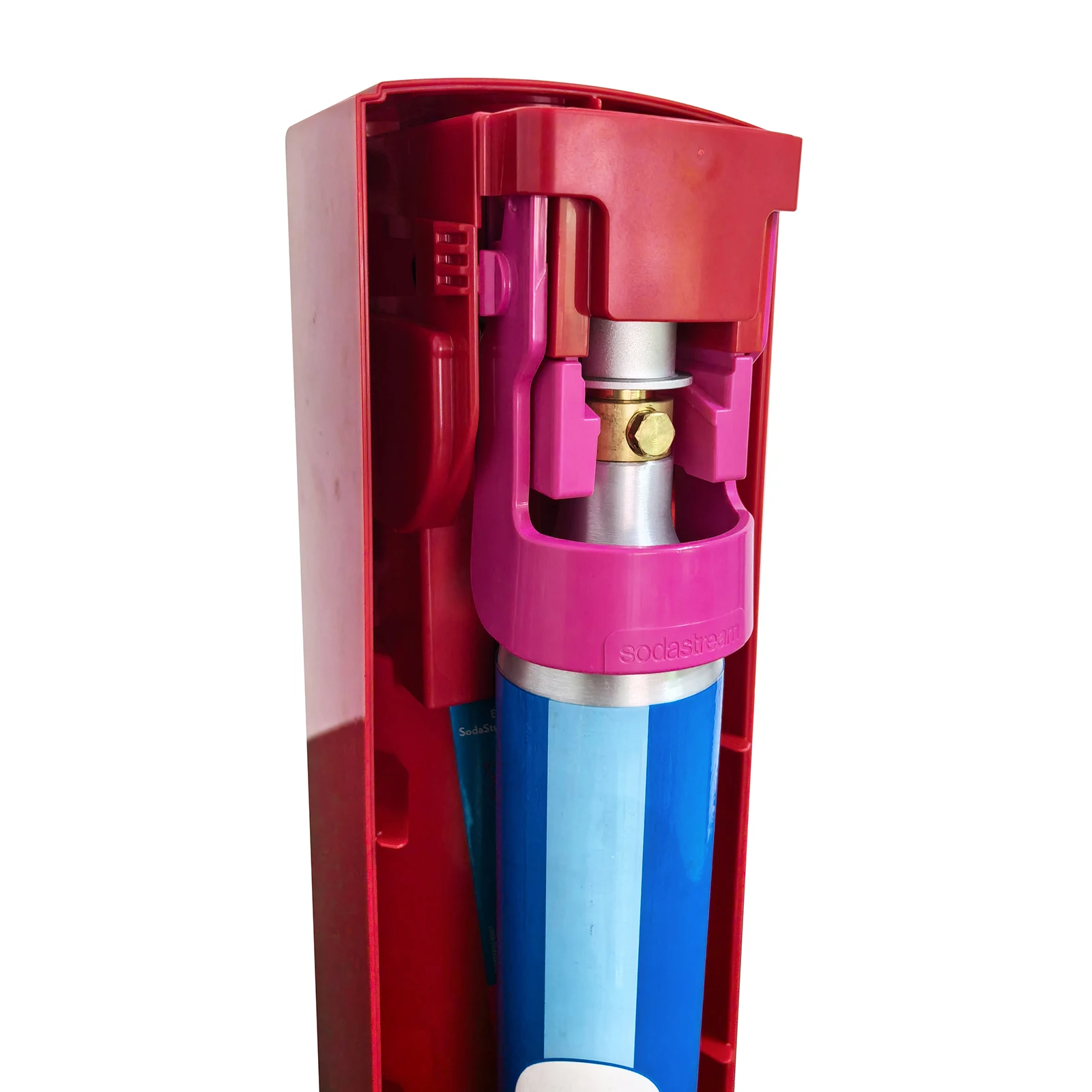 Terra DUO ART-Adaptador de conexión rápida, accesorios para agua y Soda, máquina de Soda CQC a CO2, adaptador externo, cilindro de tanque de botella