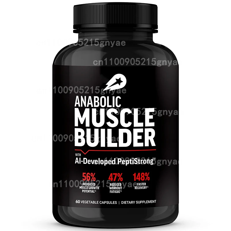 

Natural Muscle Builder Enlargement Pills Men's Energizer, Increase Size & Stamina, Enhance Endurance Tablets, Testosterone Boost