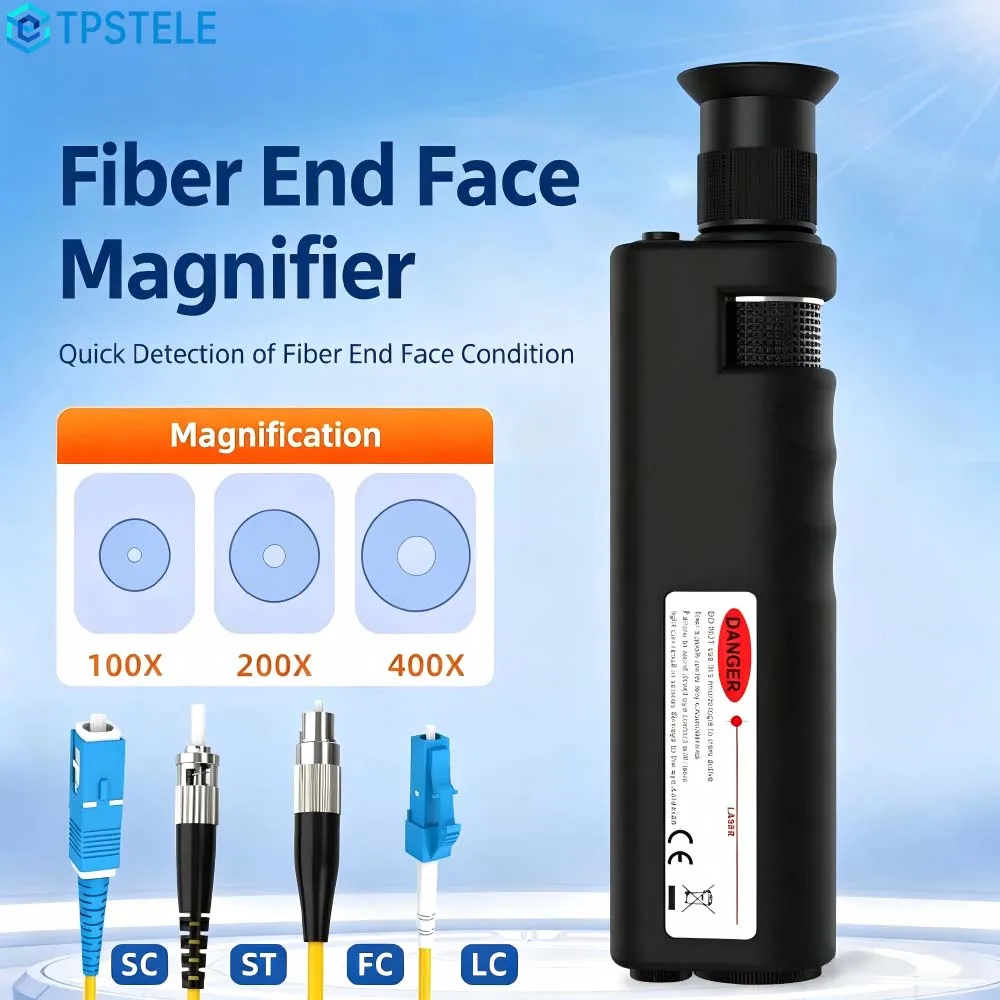 Microscope Use Guid Latest 200/400x Fiber Microscope And Fiber End-face Magnifier ...
