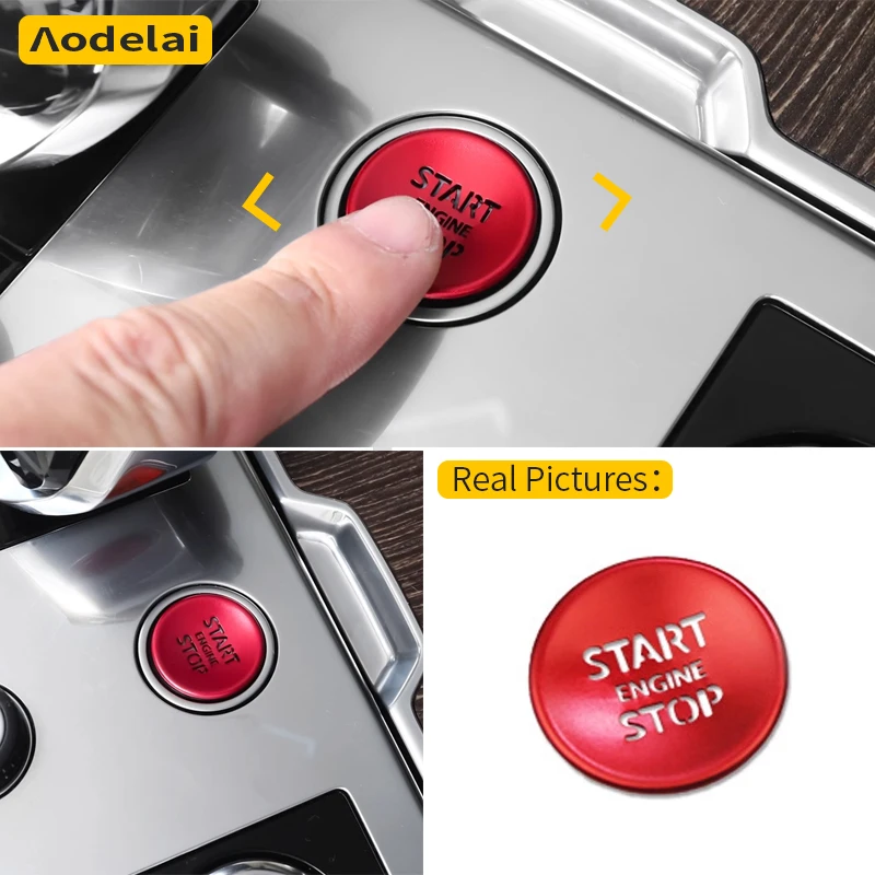 

For Land Rover Range Rover Vogue L460 23-26 automotive engine engine ignition one click start button decorative protective cover