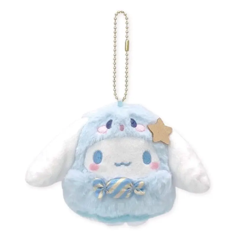 Zabawki Sanrio, rodzinne postacie z kreskówek, urocze lalki do przebierania, kreatywne zawieszki do plecaków unisex, nietypowe figurki na Halloween, prezenty świąteczne, sprzedaż hurtowa.