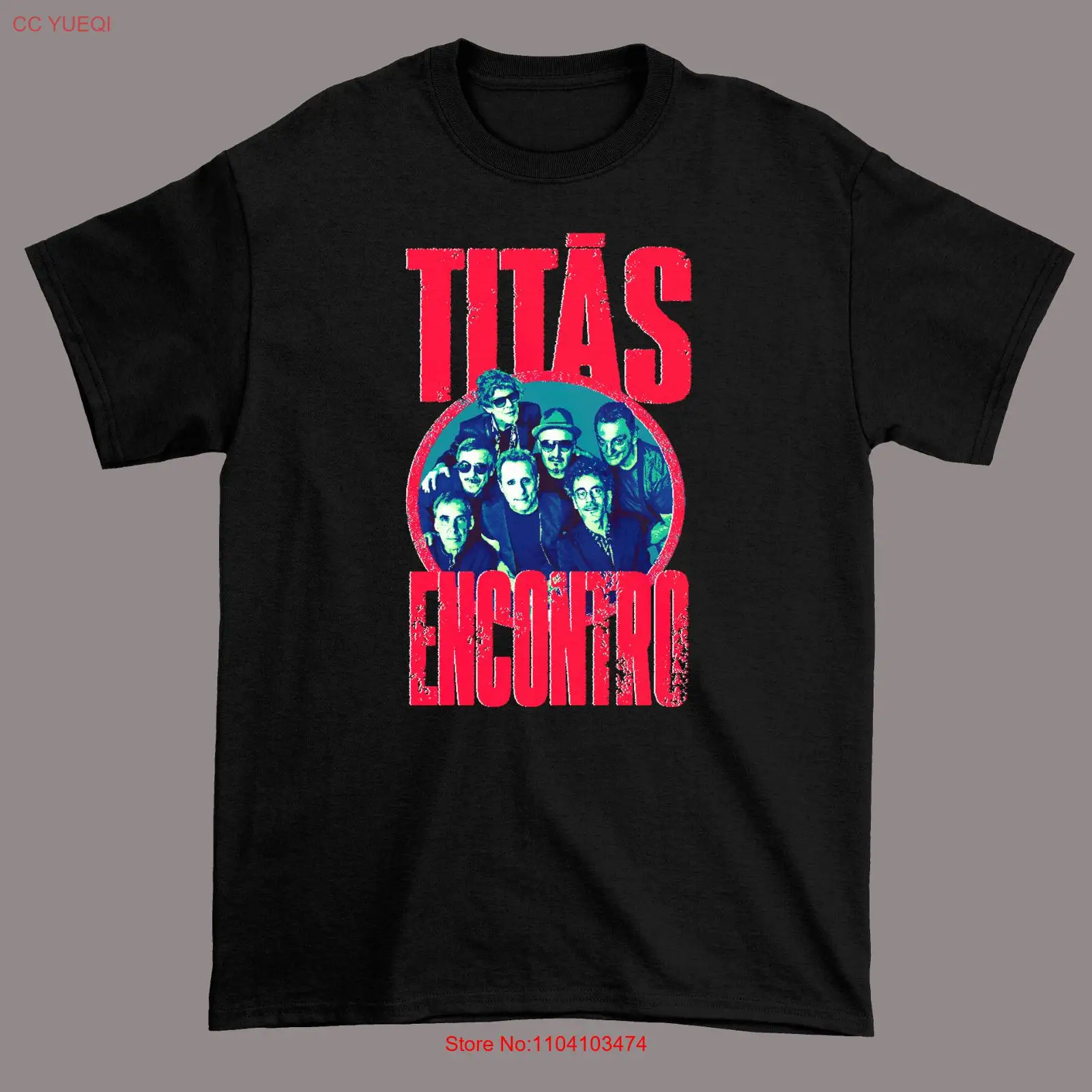 

Titãs Band Black Full Size To 4XL Shirt Adults Gift For Fan KK386