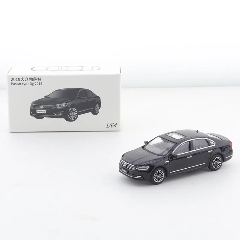 JKM-Modèle réduit de voiture Volkswagen Passat en alliage moulé sous pression, 3g, 1/64, absorption des chocs, jouet, cadeaux pour amis, ornements