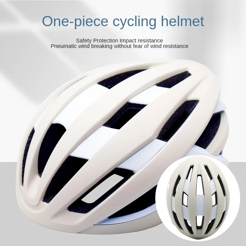 Bicycle Riding Helmet Integrally-molded Insect-proof Net Ultralight Road Bike Motorcycle Helmet For Men Women Safety Sports Cap