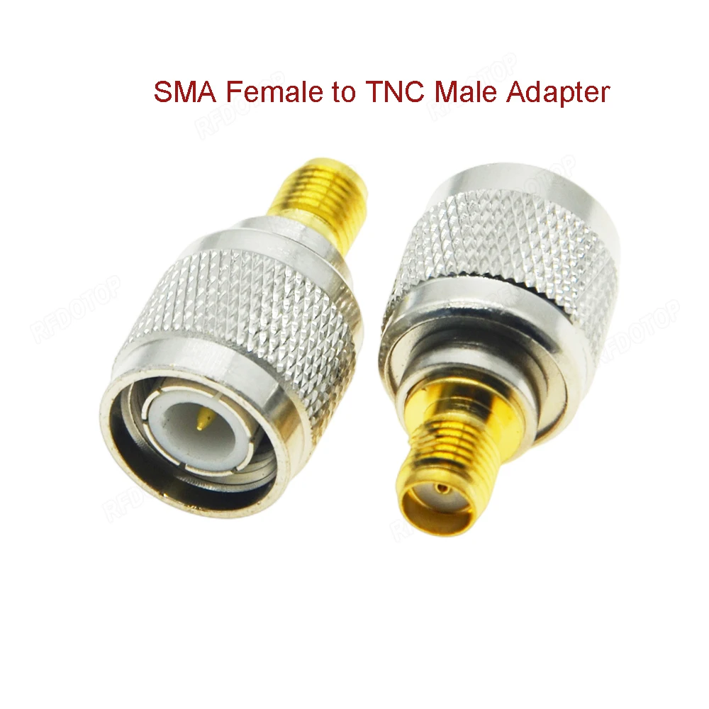 1pcs SMA Male/Female to TNC Male/Female RF Coaxial Adapter Connector Test Converter Brass 50 Ohm High Quality RFDOTOP