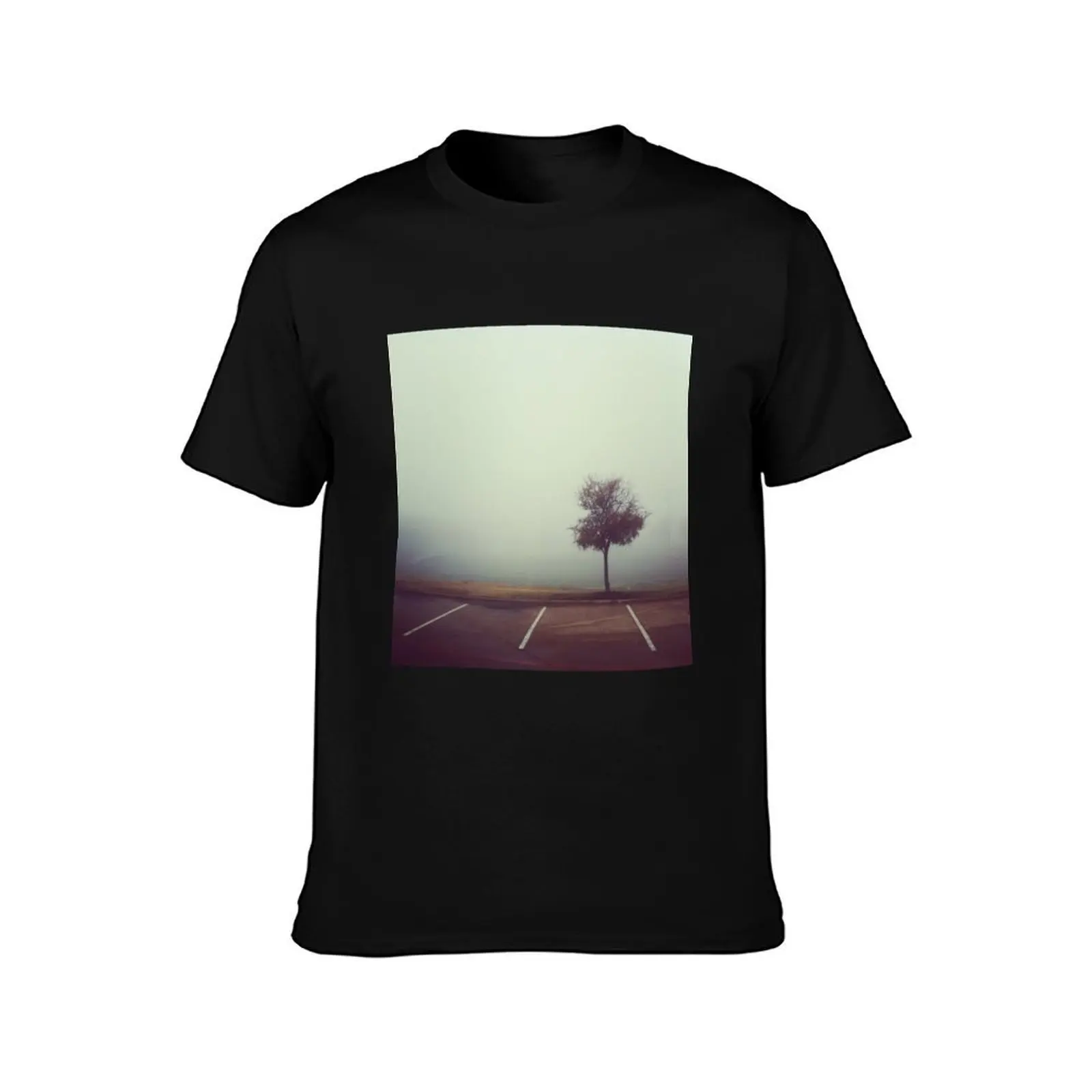 Misty Tree T-Shirt Comfortable Daily Wear Tee